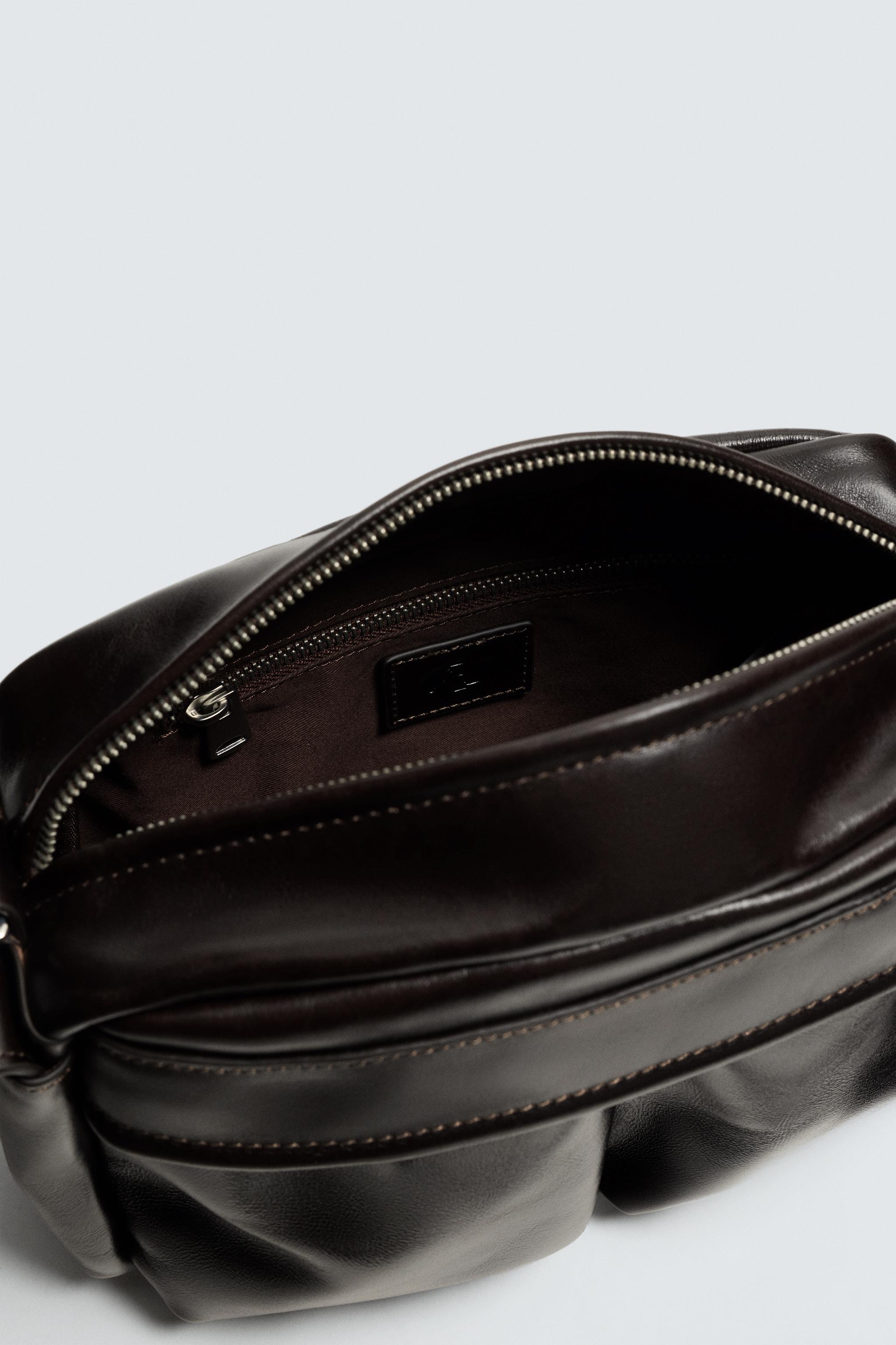 LEATHER CROSSBODY BAG